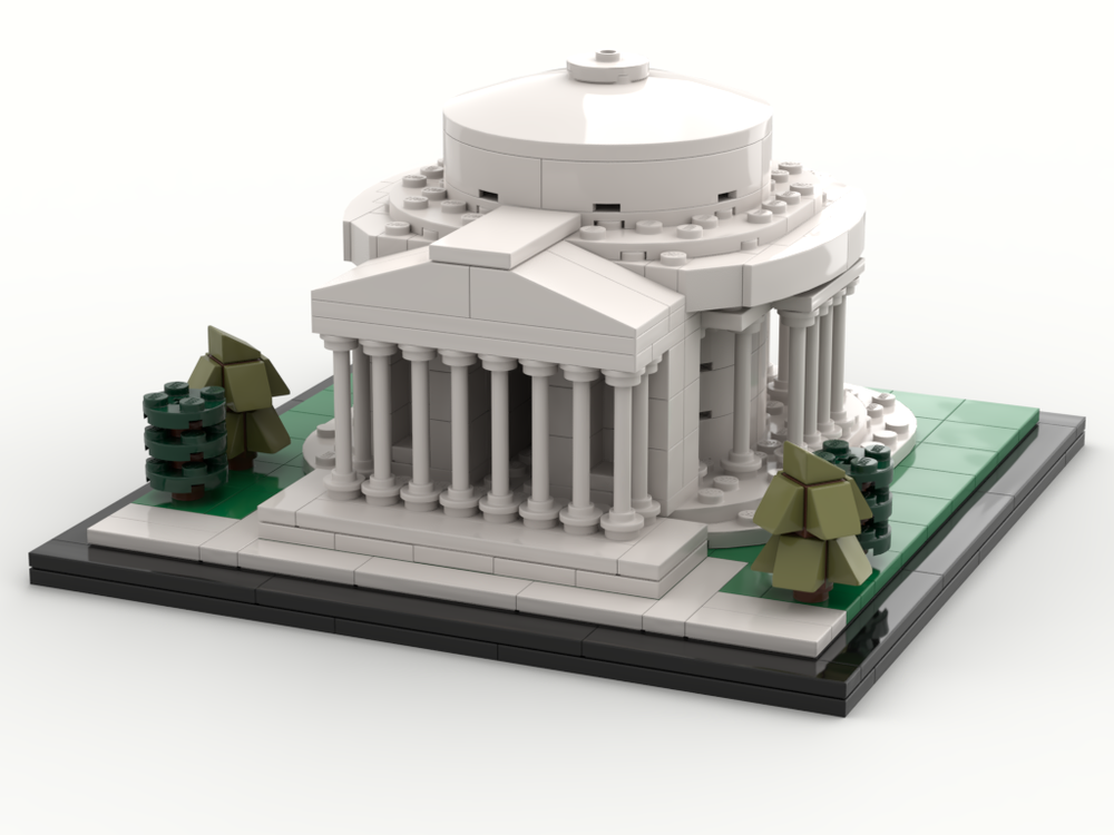 Lego Jefferson Memorial