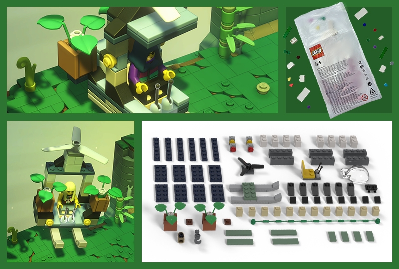 Lego Jungle Gyrocopter