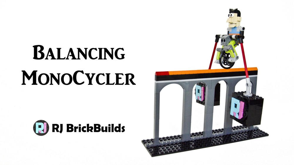 Lego Balancing Monocycler