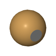 Lego Sports Ball, Magnetic, Harry Potter / Reddish Gold