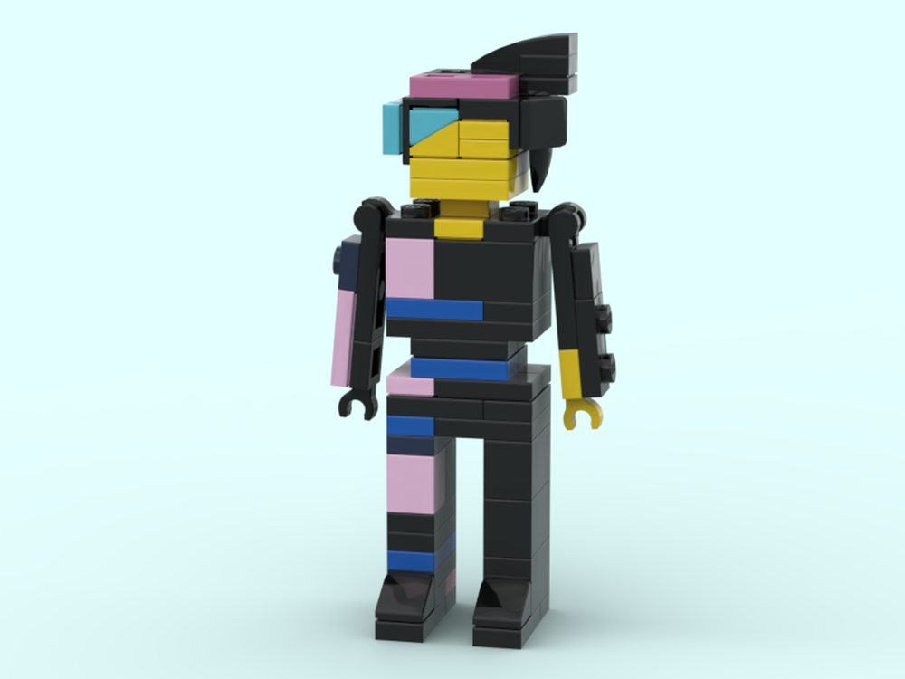 Lego Wyldstyle BrickFigure