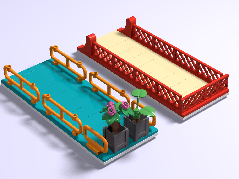 Lego Modular living container -> rooftop balcony