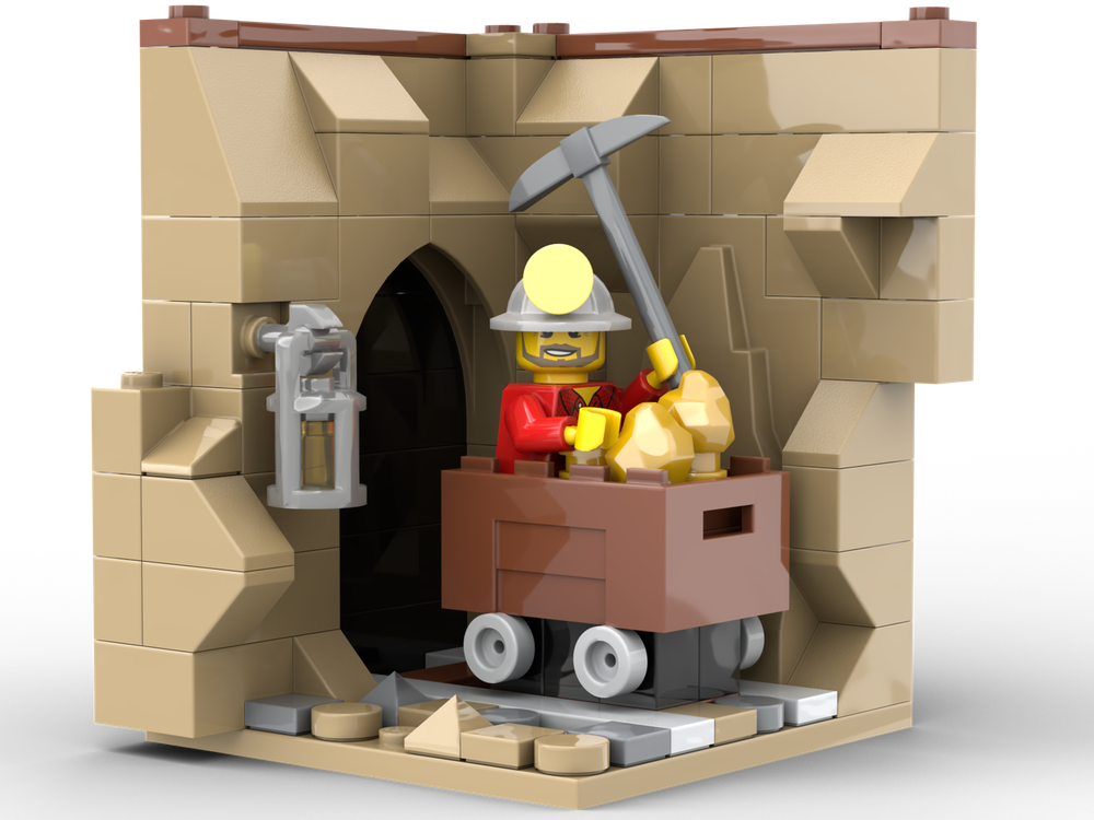 Lego The Happy Miner Habitat