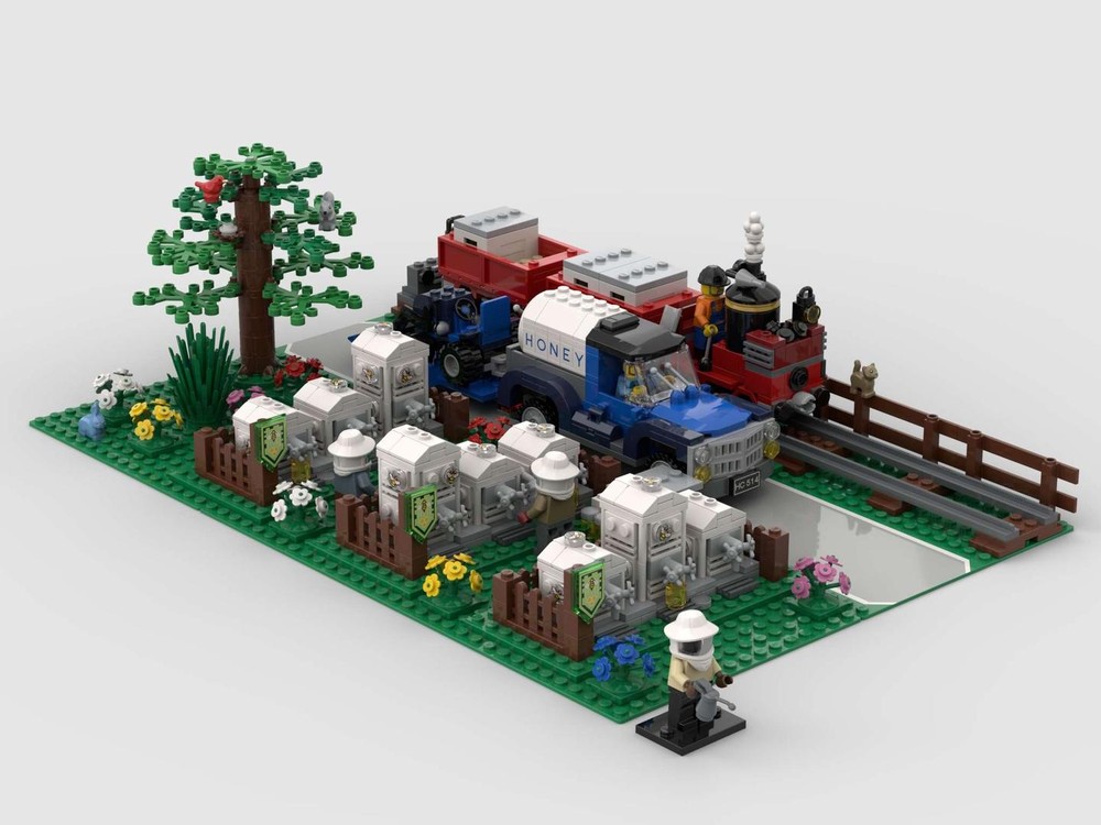 Lego Brickticks Agri-Works Honey Farm