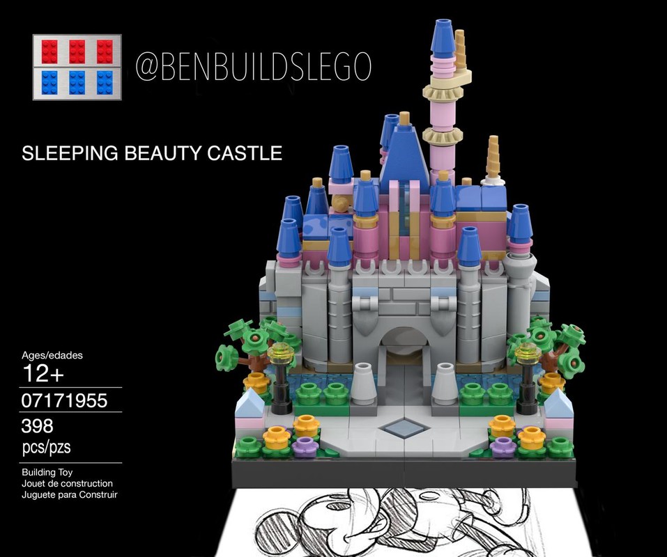 Lego Sleeping Beauty Castle