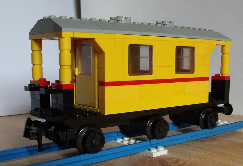 Lego 3axled passenger-car