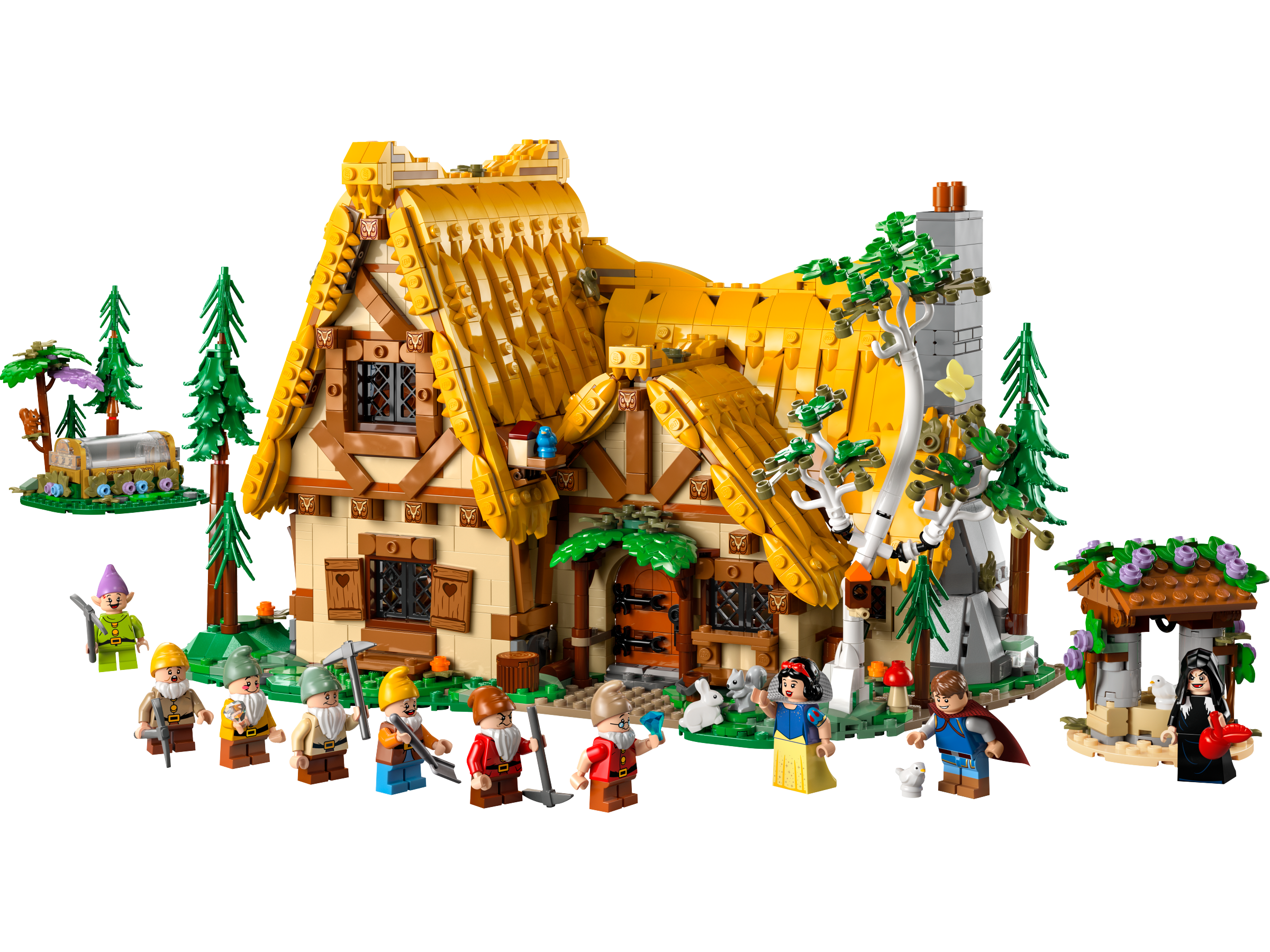 Lego Snow White and the Seven Dwarfs' Cottage