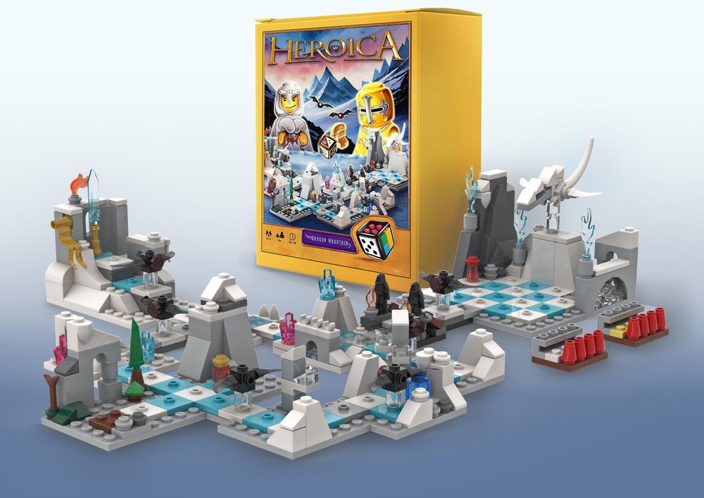 Lego Dragon Mountain