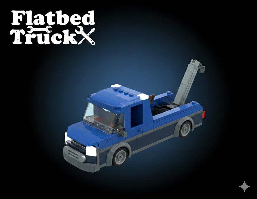 Lego Flatbed Truck