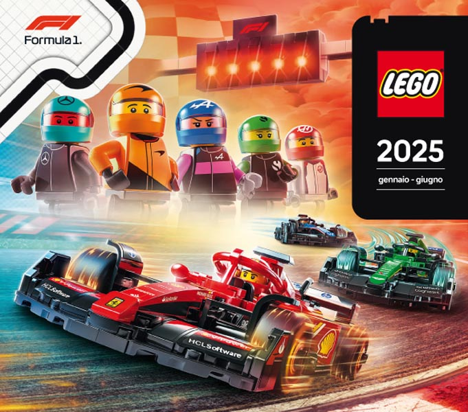 Lego 2025 Large Italian / Swiss January - June (Italy - 6543391, CH/I - 6543377)