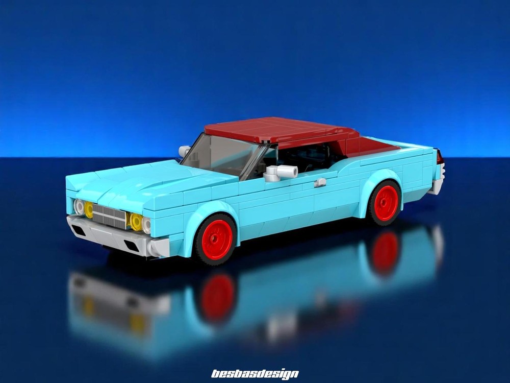 Lego ’69 Ford Galaxie Fastback Restomod