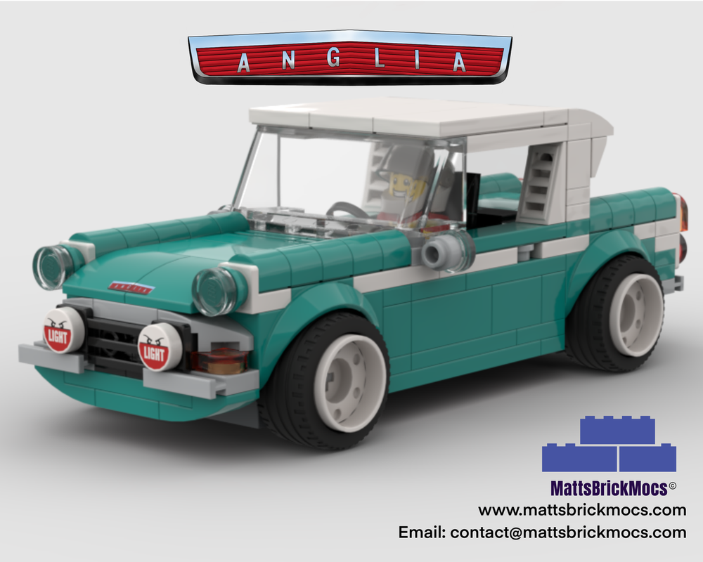 Lego 1967 Ford Anglia Racecar