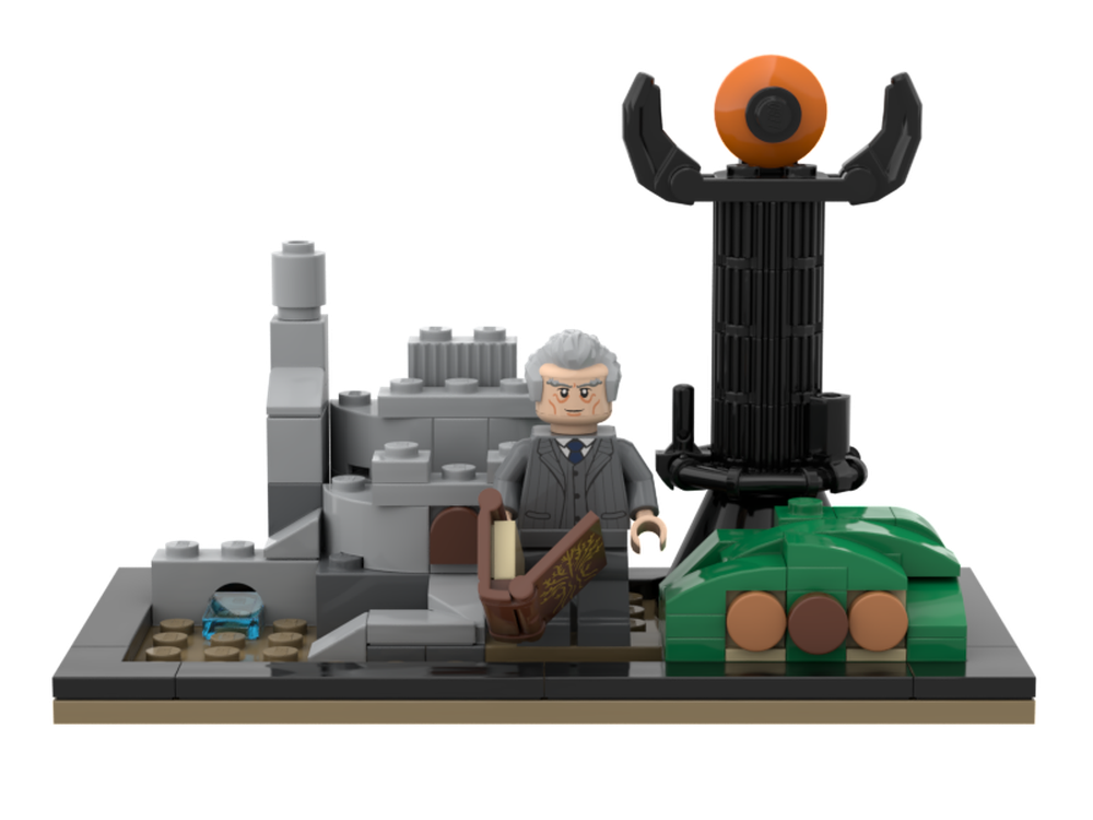 Lego A Giant amidst his mindscape