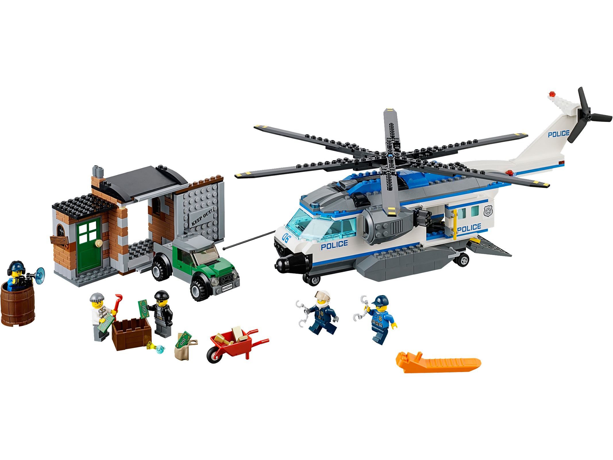 Lego Helicopter Surveillance