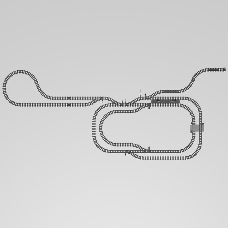 Lego City Train Tracks