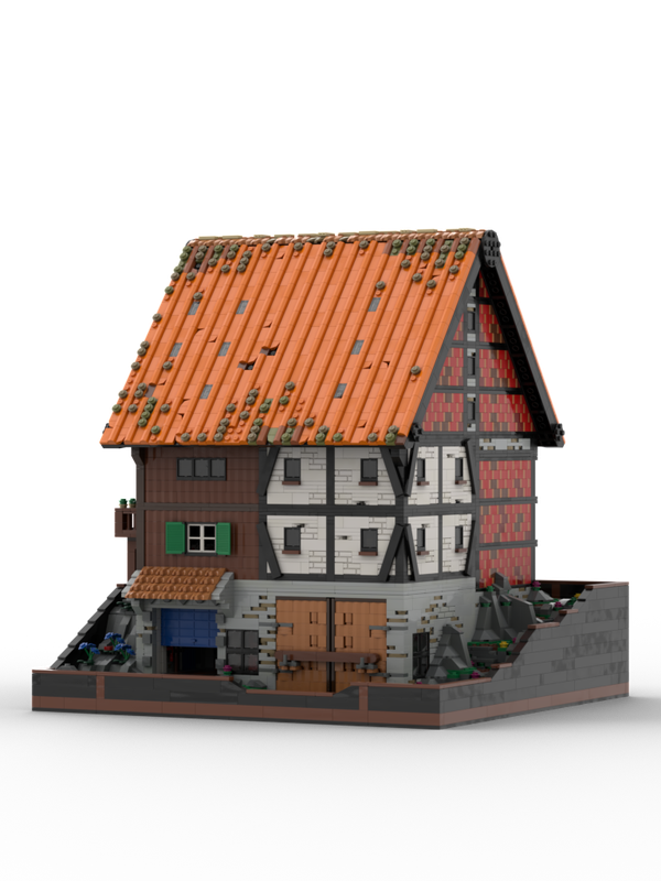 Lego Red Brick Barn