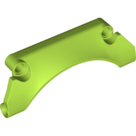 Lego Technic Panel Car Mudguard Arched 9 x 2 x 3 / Lime