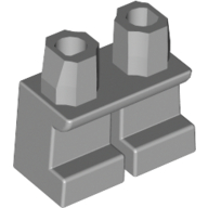 Lego Legs Short / Light Bluish Gray