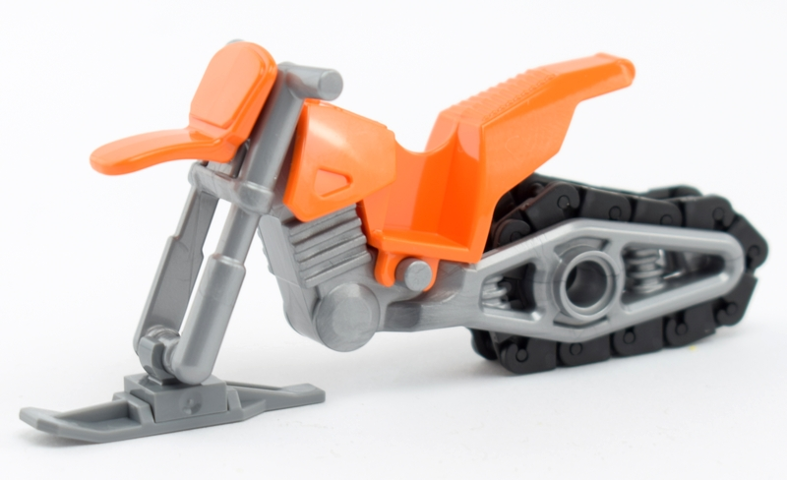 Lego Snowmobile with Flat Silver Chassis