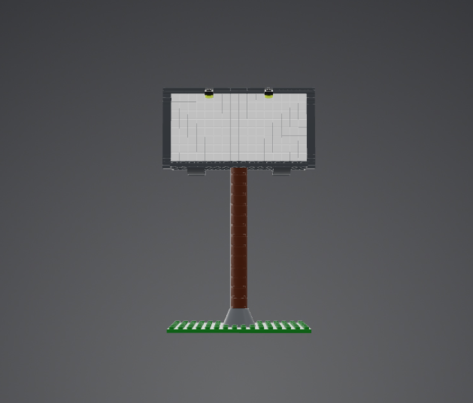 Lego billboard