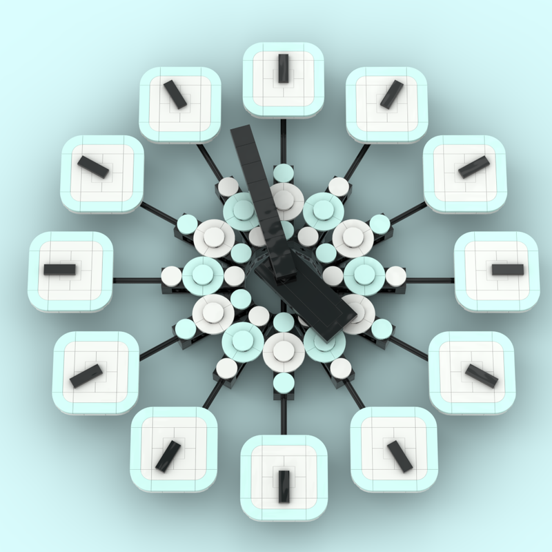 Lego Meta Clock Design
