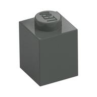 Lego Brick 1 x 1 / Dark Gray