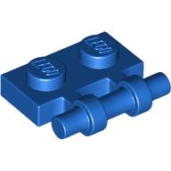 Lego Plate Special 1 x 2 Side Handle [Free Ends] / Blue