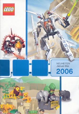 Lego 2006 Dealer Novelties January - May German (4294764-DE)