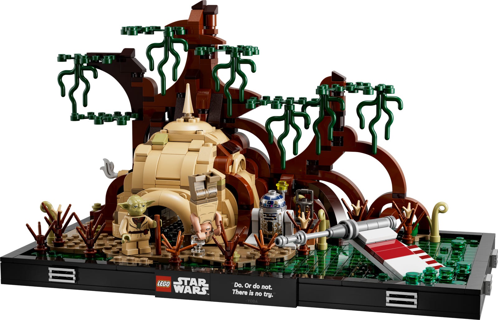 Lego Dagobah Jedi Training Diorama