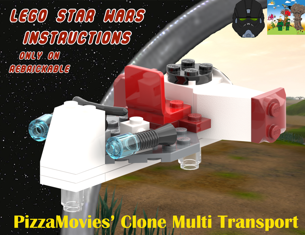 Lego Clone Multi-Transport (Classic-style, PizzaMovies)