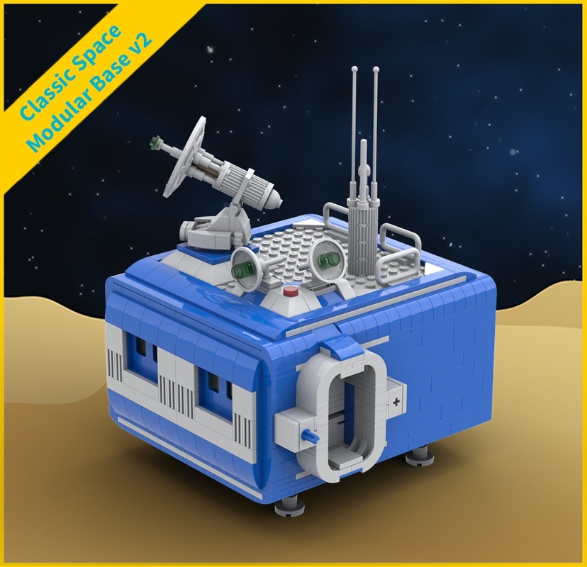 Lego Classic Space - Modular Main Base v2