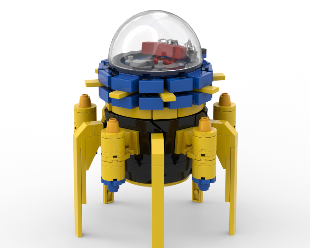 Lego Time machine from Dragon Ball Z
