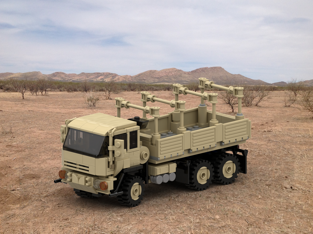 Lego M1083 MTV 5-ton Cargo Truck (Desert Tan)