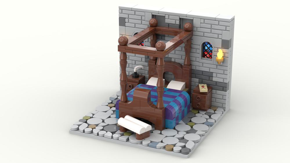 Lego Four-poster bed