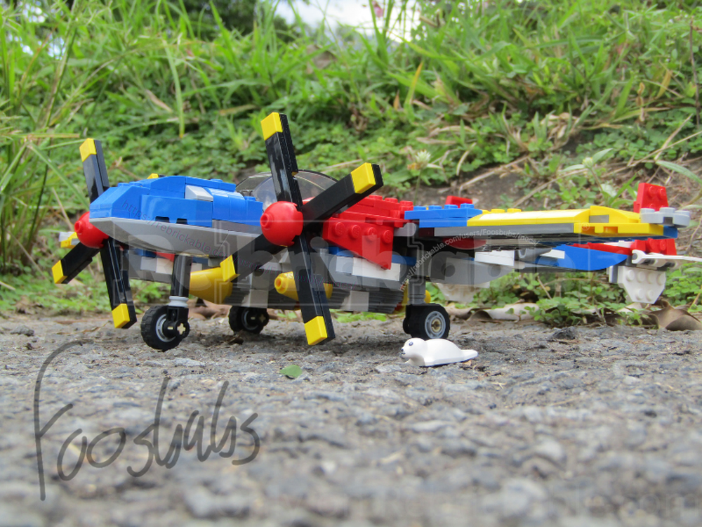 Lego 31094 x2 Lockheed P-38L Lightning