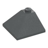Lego Brick Sloped 33° 3 x 3 Double Convex / Dark Bluish Gray