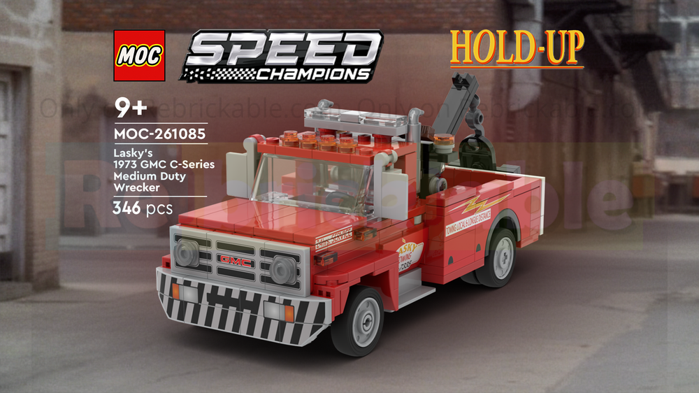 Lego 1973 GMC C-Series Medium Duty Wrecker 'Hold-Up'