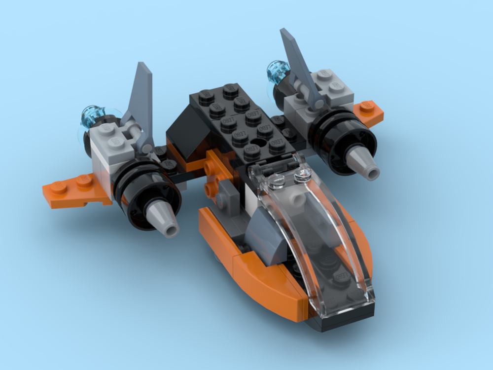 Lego 31111 - Lockheed SR-71 Blackbird