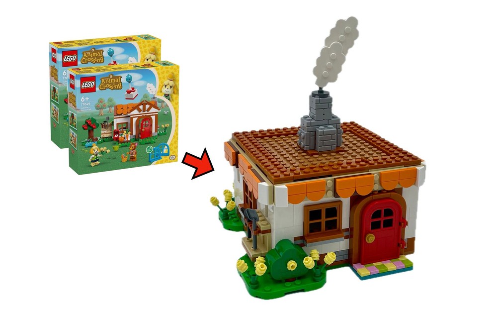Lego 77049 Isabell's House Visit x2 - Cottage Alternate