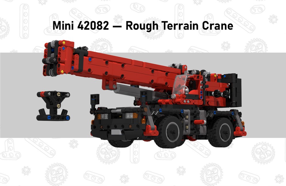 Lego Mini 42082 - Rough Terrain Crane