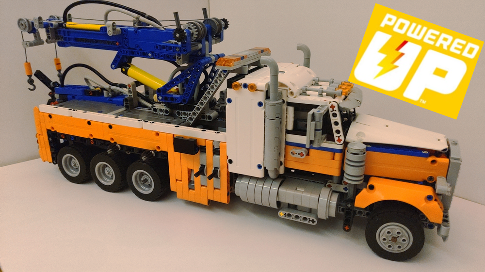 Lego Tow Truck 42128 RC Mod Powered Up/Control+