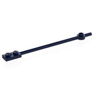 Lego Bar 1 x 12 with 1 x 2 Plate End with Solid Studs and 1 x 1 Round Plate End / Dark Blue