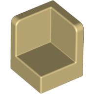 Lego Panel 1 x 1 x 1 Corner / Tan
