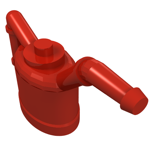 Lego Fabuland, Tool Fuel Can / Jerrycan / Red