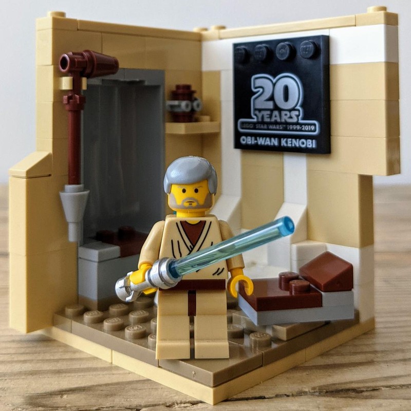 Lego 20th Anniversary Obi-Wan Habitat