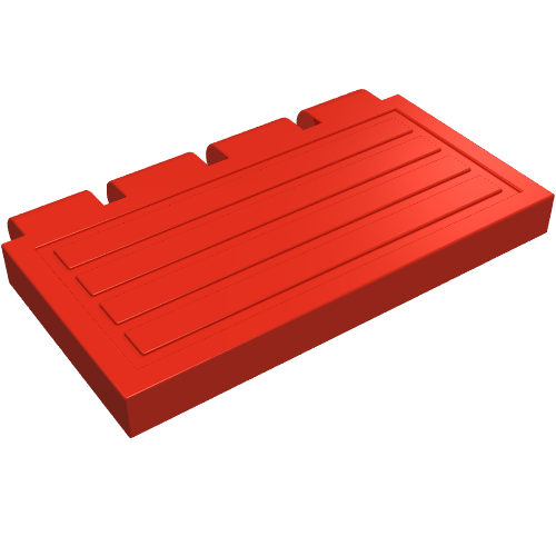 Lego Hinge Train Gate 2 x 4