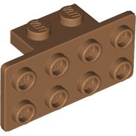 Lego Bracket 1 x 2 - 2 x 4 / Medium Nougat
