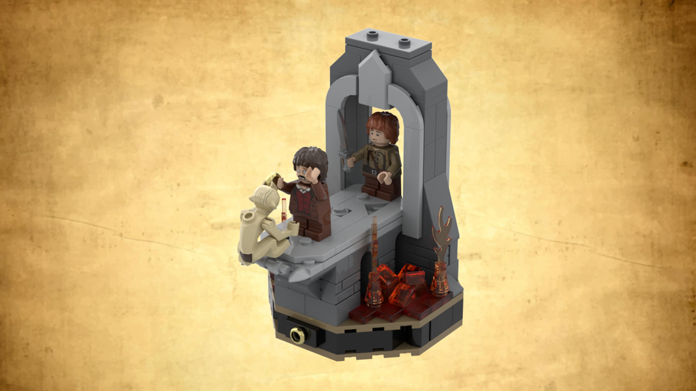 Lego LOTR & The Hobbit - Mount Doom