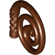 Lego Equipment Whip [Coiled] / Reddish Brown