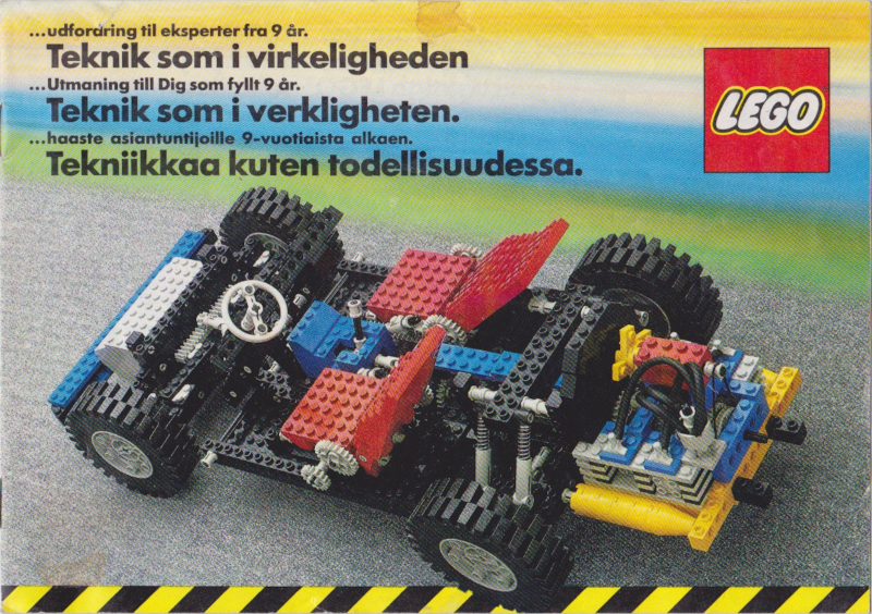 Lego 1981 Medium Technic European (110580/110680-EU I (DK/N/S/SF))